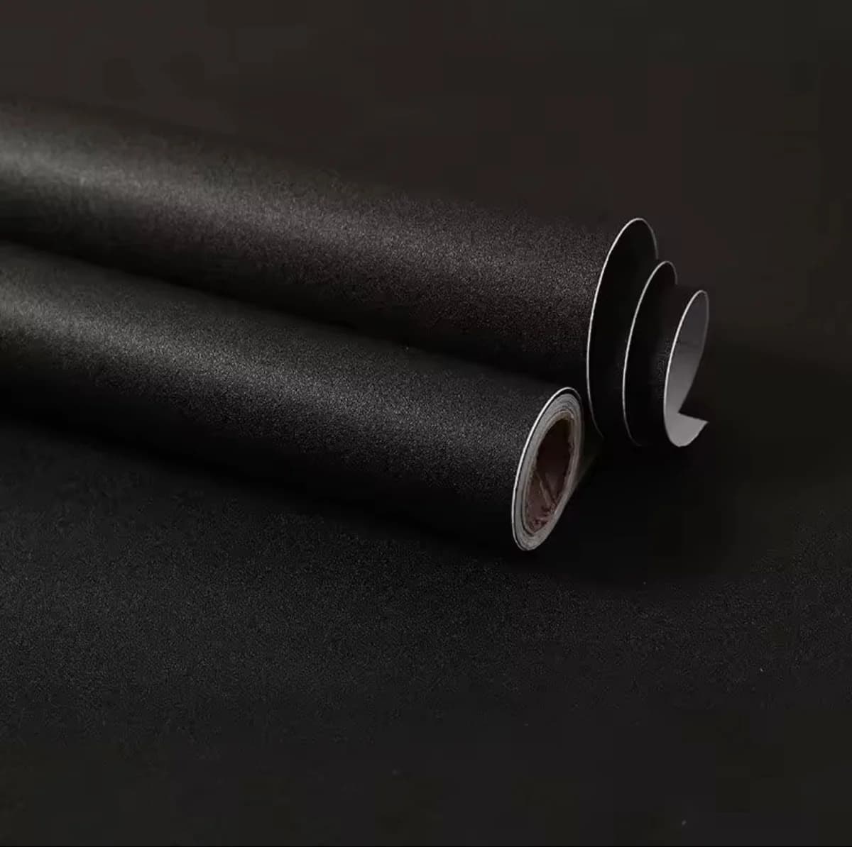 Black Peel and Stick Waterproof Contact Paper