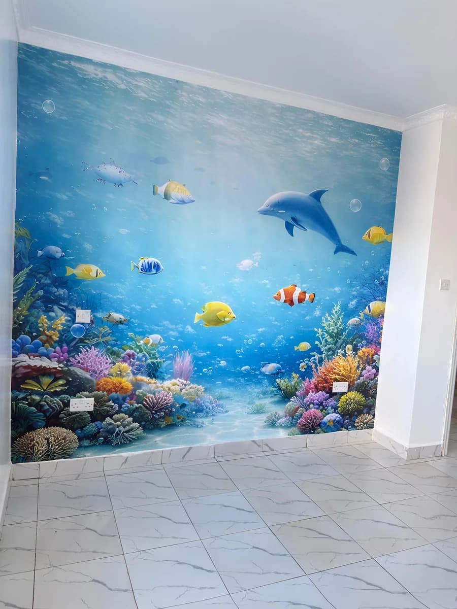 3D Wall Murals